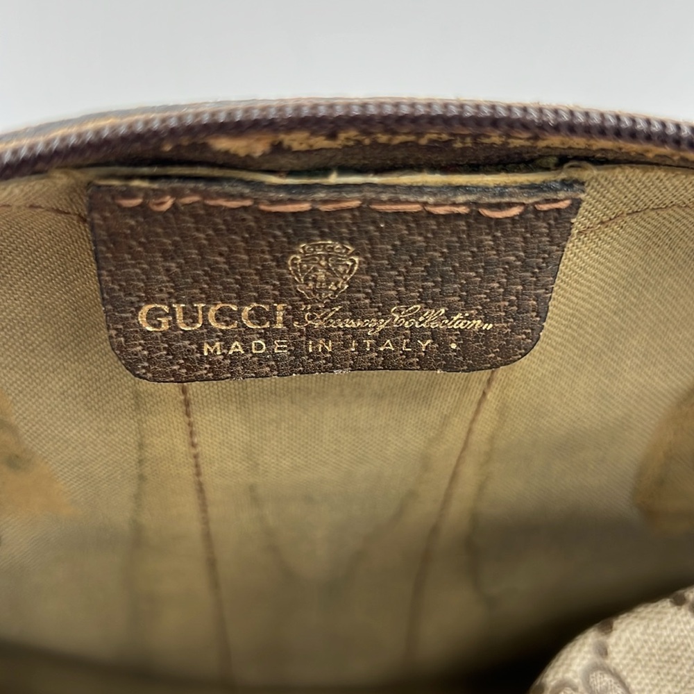 Gucci Canvas GG Supreme Boston- Accessory Collection - Vintage - Picture 10 of 15